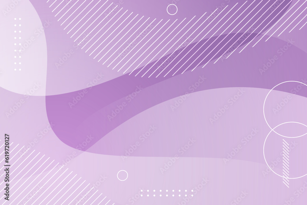 Abstract wavy shape background with geometric shape ornament in flat design Abstract wavy shape background with geometric shape ornament in flat design