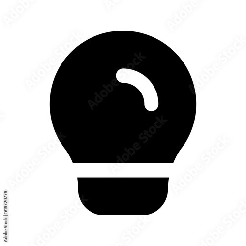 idea glyph icon