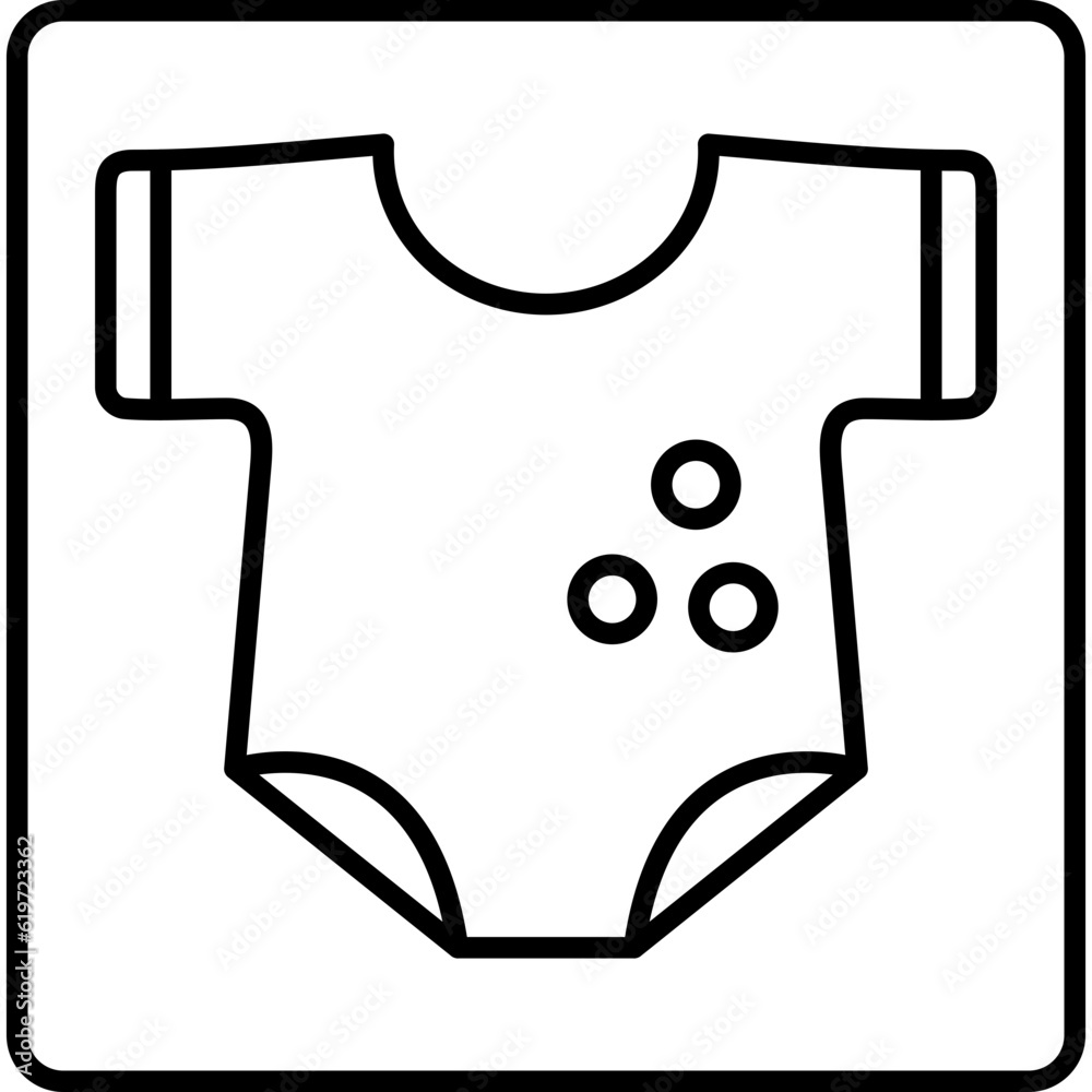 Baby Clothes Icon