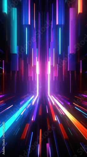 Technology and digital abstract background