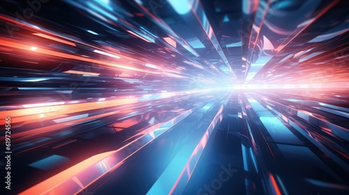 Technology and digital abstract background