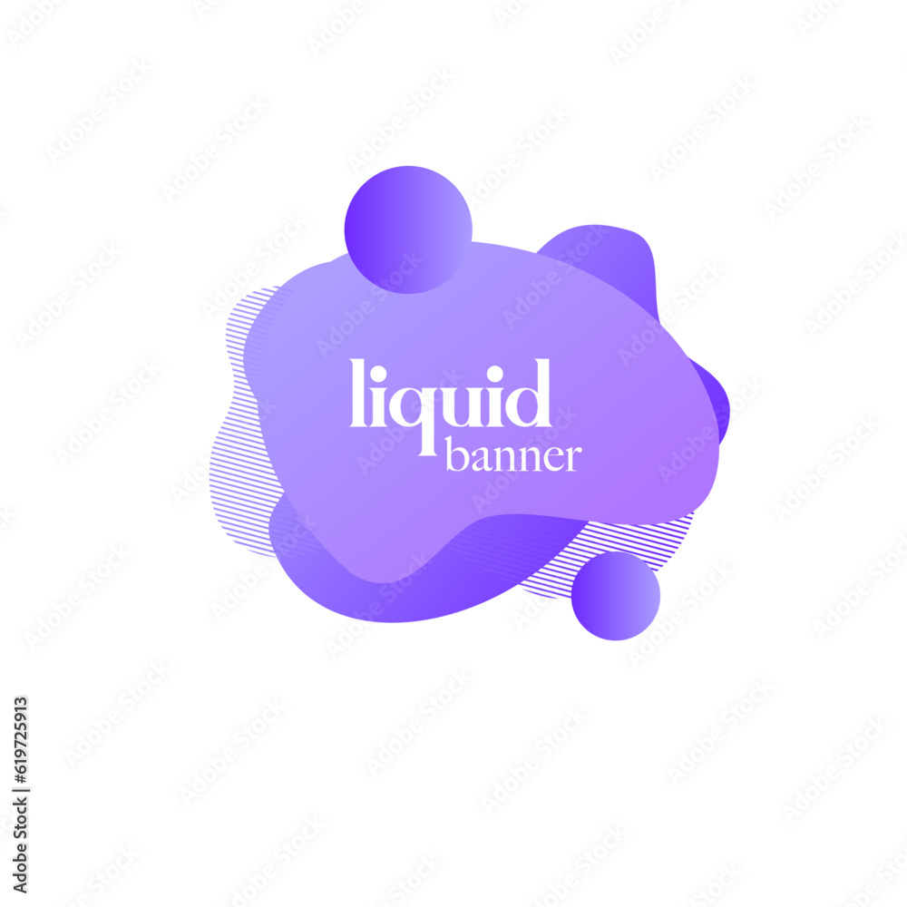 banners graphic elements flowing liquid shapes banners graphic elements flowing liquid shapes