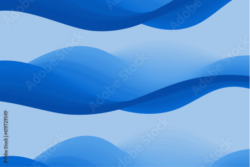 Blue banner background. Geometric dark blue light stripes texture background. Vector illustration abstract graphic design banner 