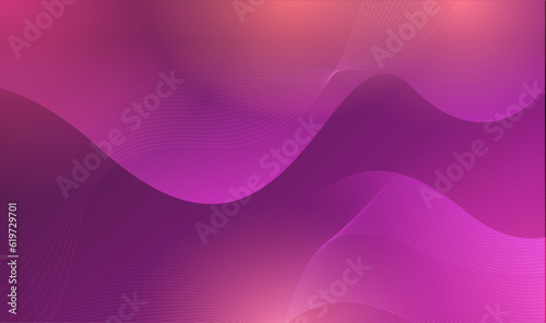 Modern abstract purple banner background
