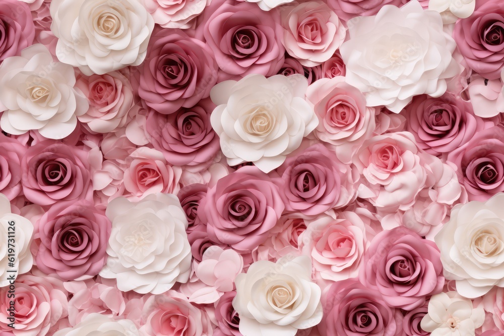 Roses background