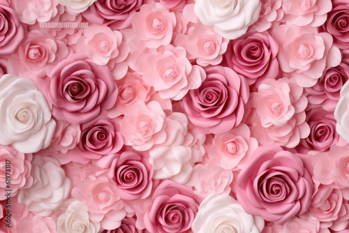 Roses background