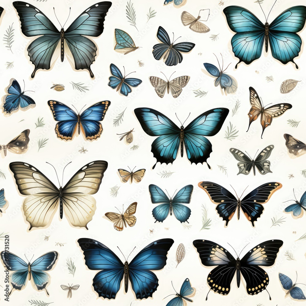 Butterfly texture background Butterfly texture background