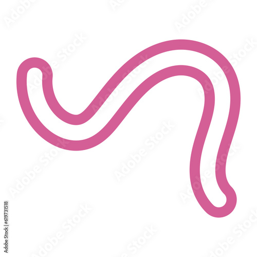 Abstract Line Playful Illustration