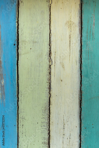 Colorful wooden plank for background.