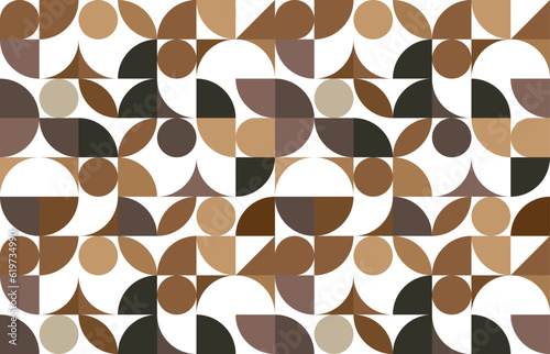 Abstract geometric shapes texture compositions