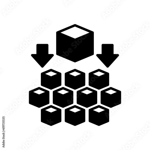 Micro services icon in vector. Illustration