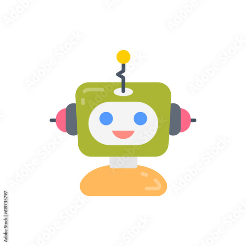 Artificial Intelligence icon in vector. Illustration