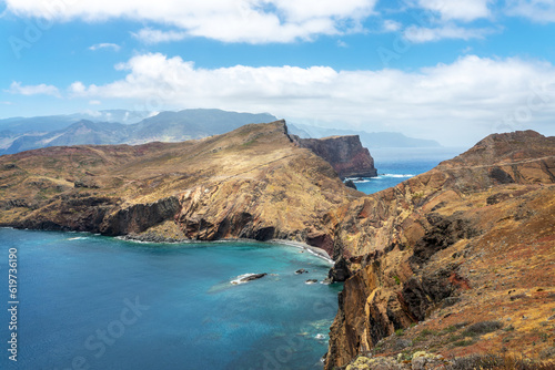 Scenic landscape at Ponta de São Lourenço, Madeira island, Portugal