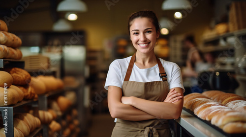 Waitress in Restaurant