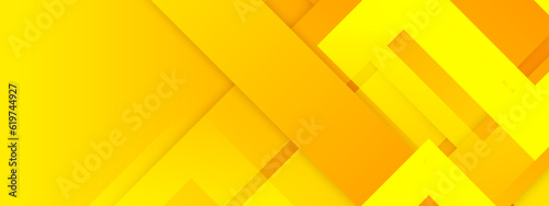 Modern abstract yellow background elegant circle shape design