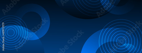 Geometric Blue wallpaper for certificate, presentation, landing page