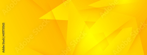 Modern Abstract geometric yellow color elegant background. vector illustration