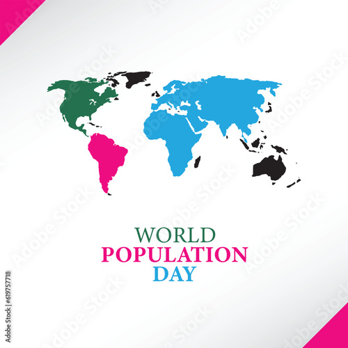 Concept or composition of World Population Day, July 11th, we are reminded of the importance of understanding global population. Take action now to ensure that our prepared resources.