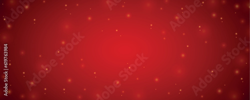 red shiny golden background with copy space for christmas and celebration vector illustration EPS10