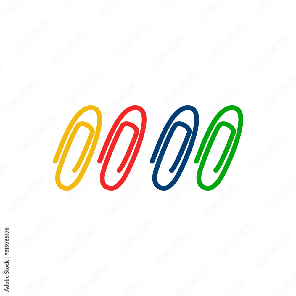 Teach Symbol On Clip Icon. Premium Quality Isolated Staple Element In Trendy Flat Style. Teach Symbol On Clip Icon. Premium Quality Isolated Staple Element In Trendy Flat Style.