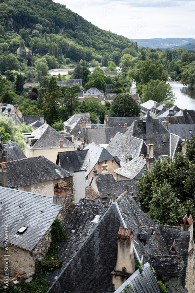 Les toits de Terrason Dordogne