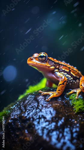 frog in the rain © overrust