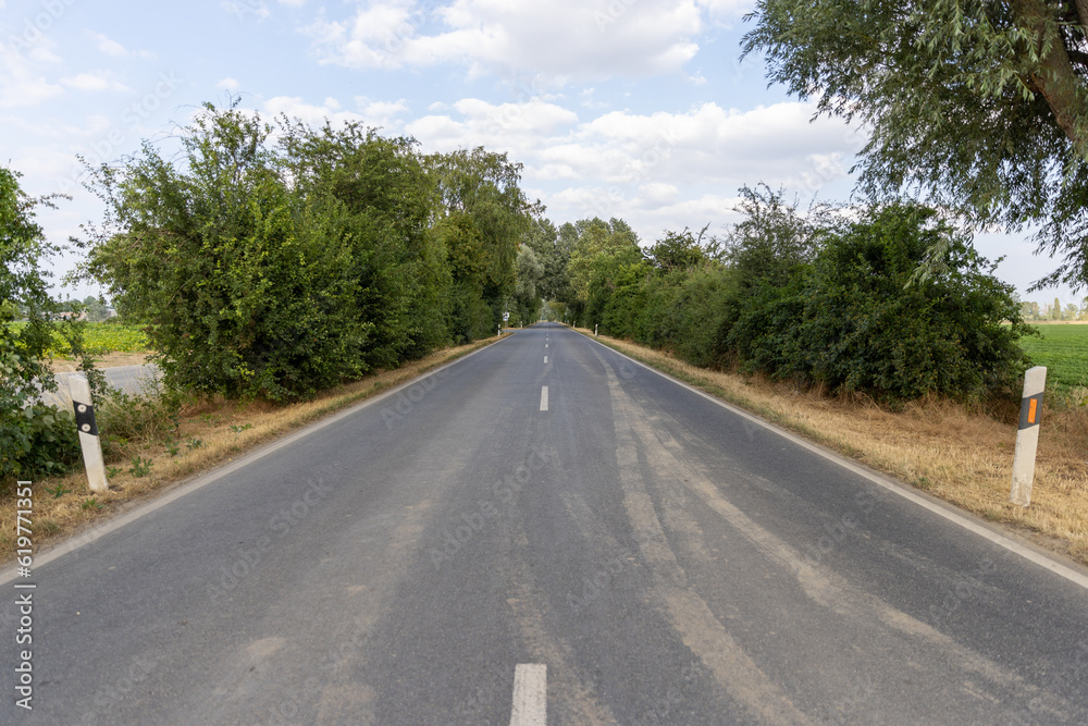 road in the countryside in Germany