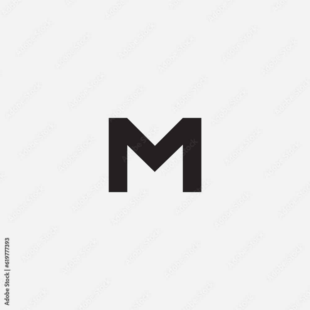Font letter logo design with background. Font letter logo design with background.