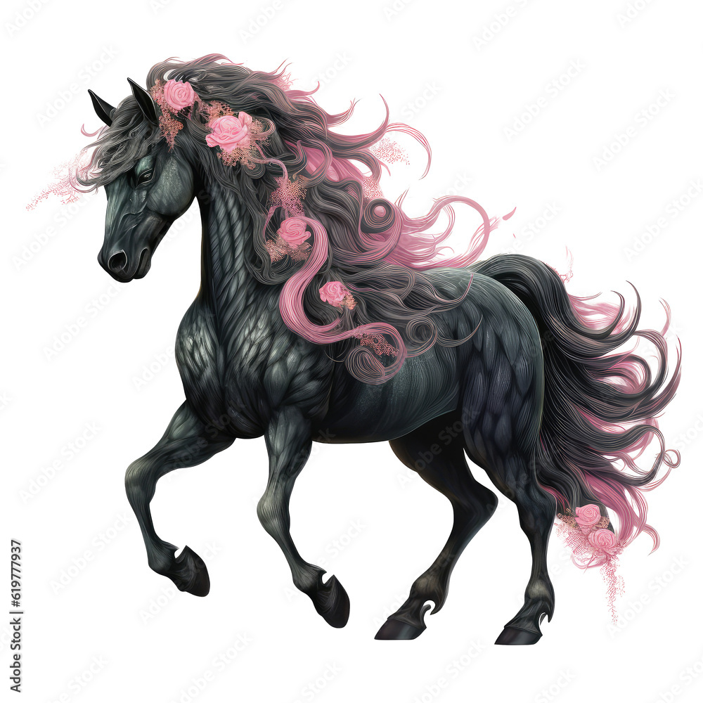 unicorn looking isolated on white unicorn looking isolated on white