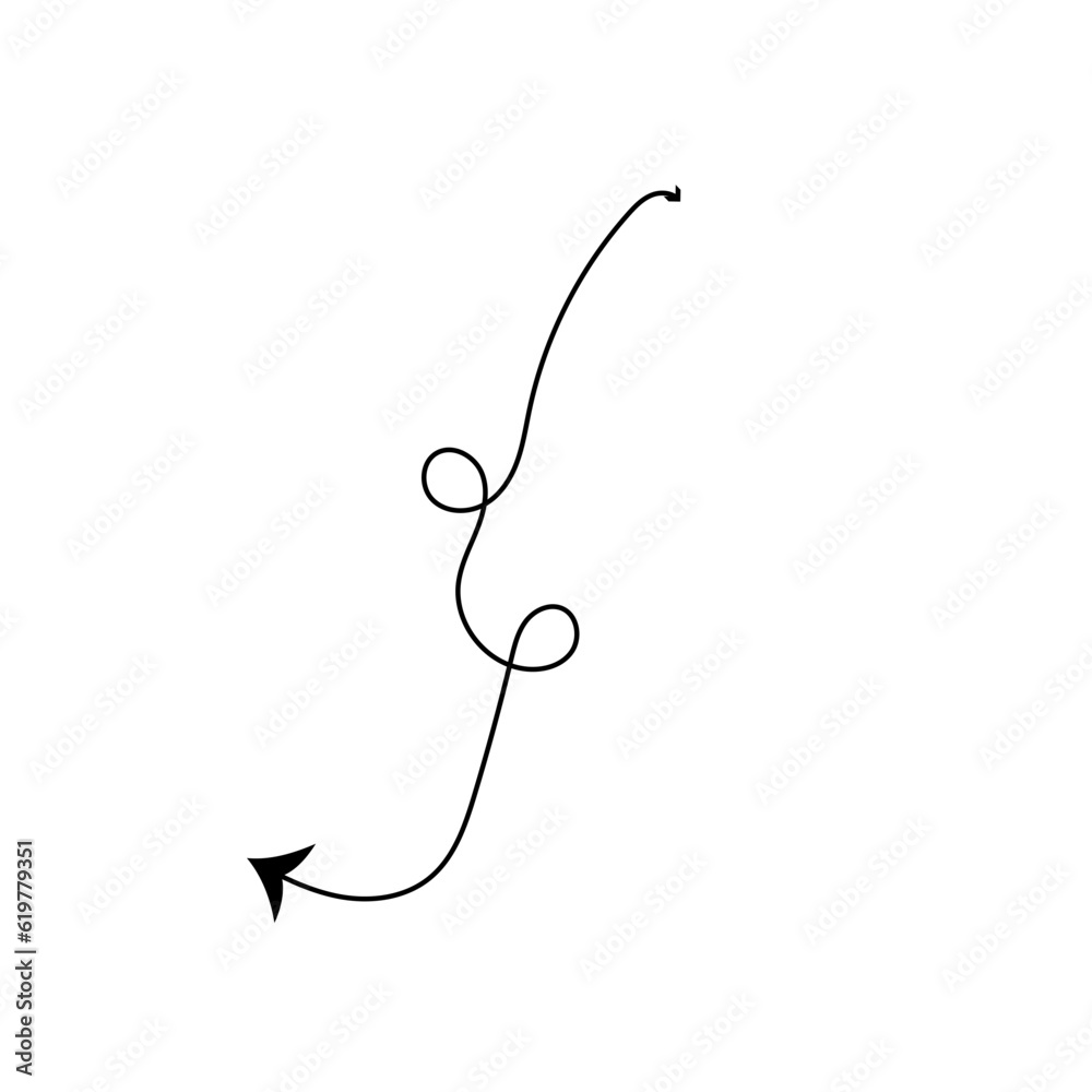 Abstract Line Arrow Abstract Line Arrow