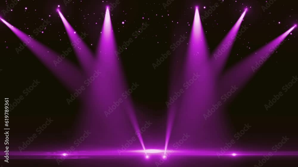 Lighting stage background for song and dance drama performance.
