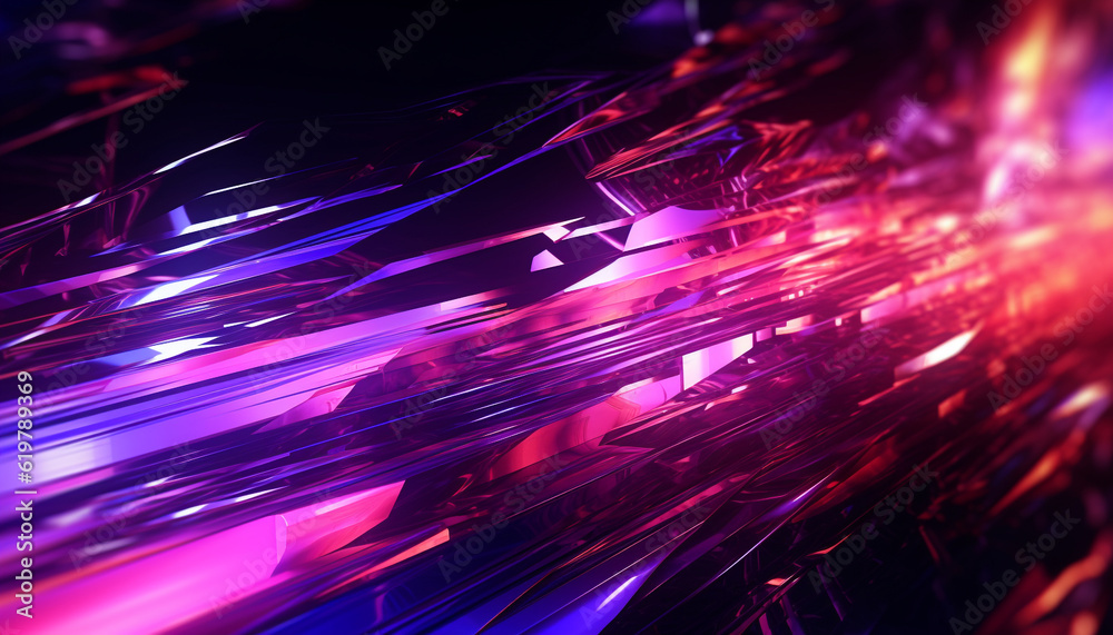 Abstract futuristic background. Neon, energy, gaming. Pink and blue Abstract futuristic background. Neon, energy, gaming. Pink and blue