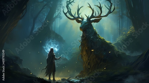 meeting the stag god