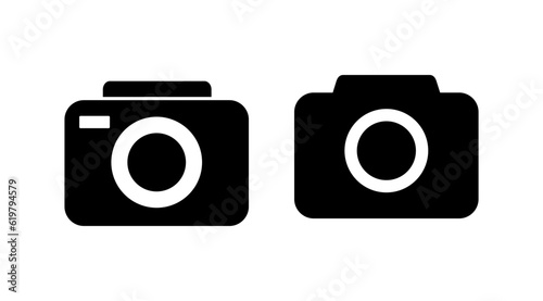 Camera Icon in trendy flat style isolated. Camera symbol web site design