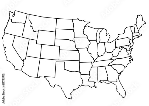 usa country map