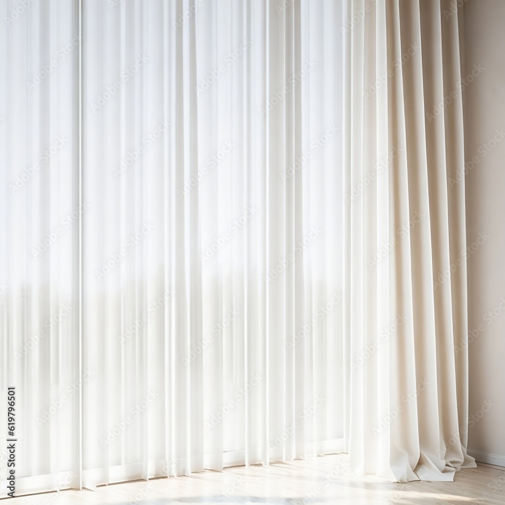 Obraz premium columns and curtains