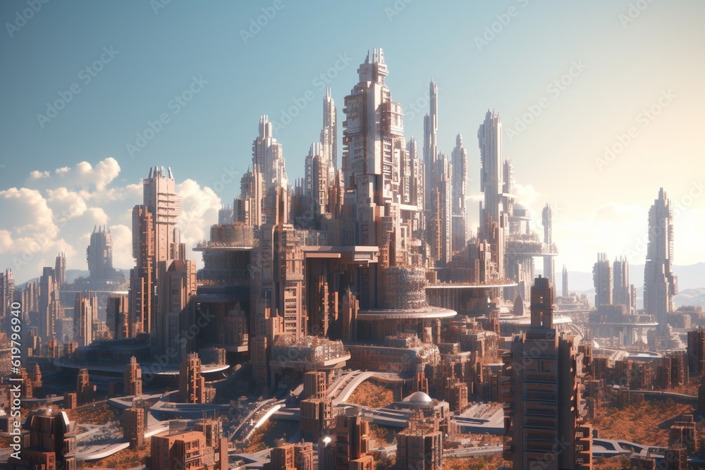 modern cities, Generative AI