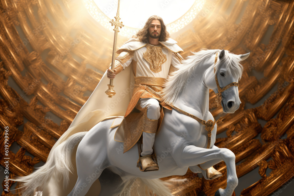 jesus-christ-with-the-name-of-michael-sitting-on-a-white-horse-victory
