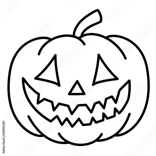 Halloween Pumpkin Face