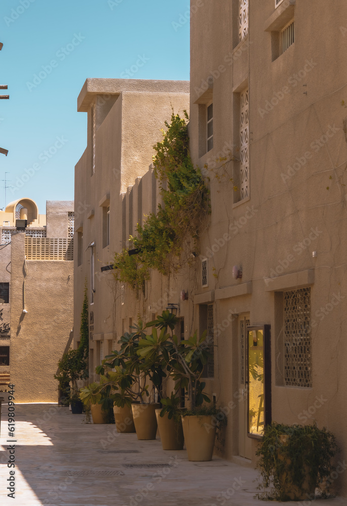 Obraz premium Al seef area in Dubai city