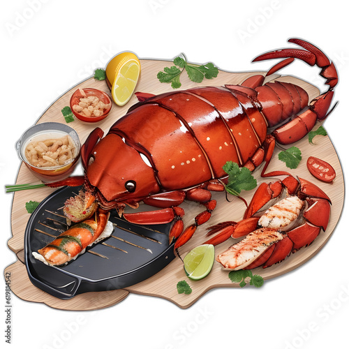 grilled seafood