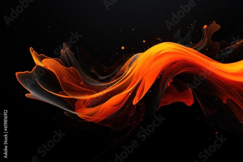 Abstract design background waves