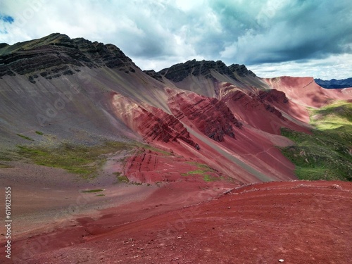Red mountains of Vinicunca, Peru