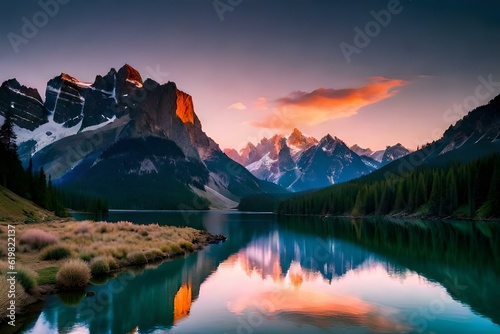 lake in the mountains © Nature creative
