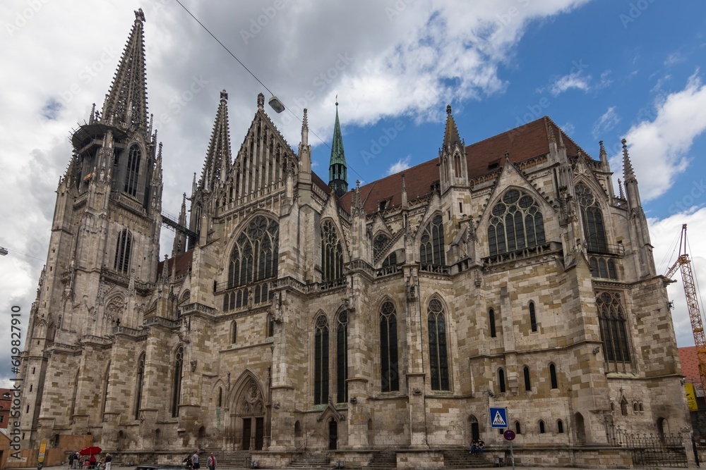 St Peter Cathedral in Regensburg, Germany