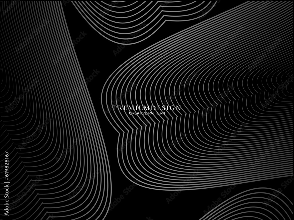Gray line on black. Minimalist design. Cover design templates, business flyer layouts, wallpapers, etc. Gray line on black. Minimalist design. Cover design templates, business flyer layouts, wallpapers, etc.