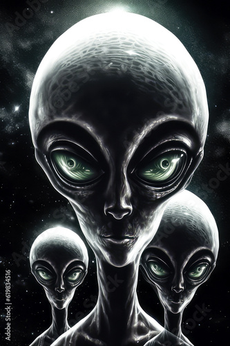 Cosmic Sentinels: The Alien Watchers © Fatih Nizam