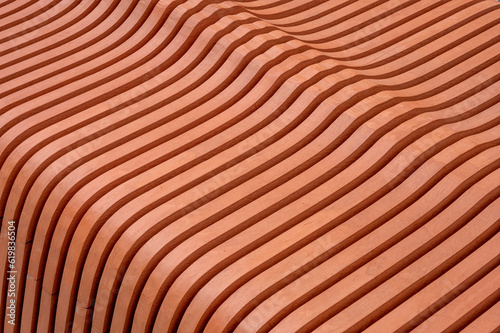 red roof tiles