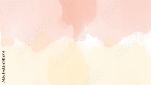 Abstract pink watercolor background.Hand painted watercolor. vector