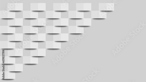 Abstract  

3d background consisting of white and grey background,
background suitable for writing
